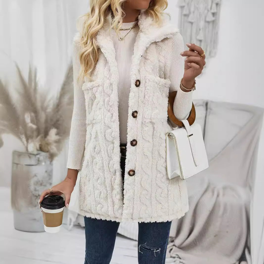 PAULINE | Schicke doppelseitige Strickjacke