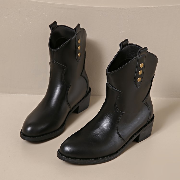 GLÜCKLICH | Elegante spitze Stiefeletten