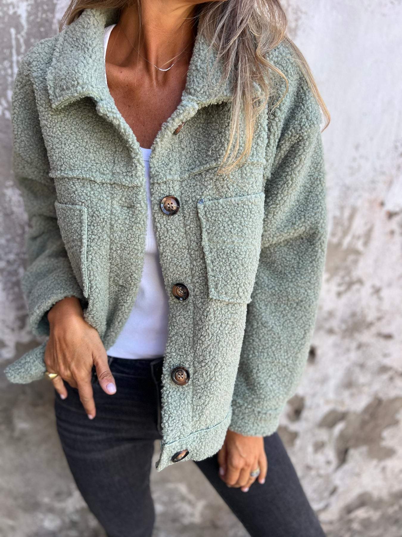 Elisa | Stylische Fleecejacke für den Herbst