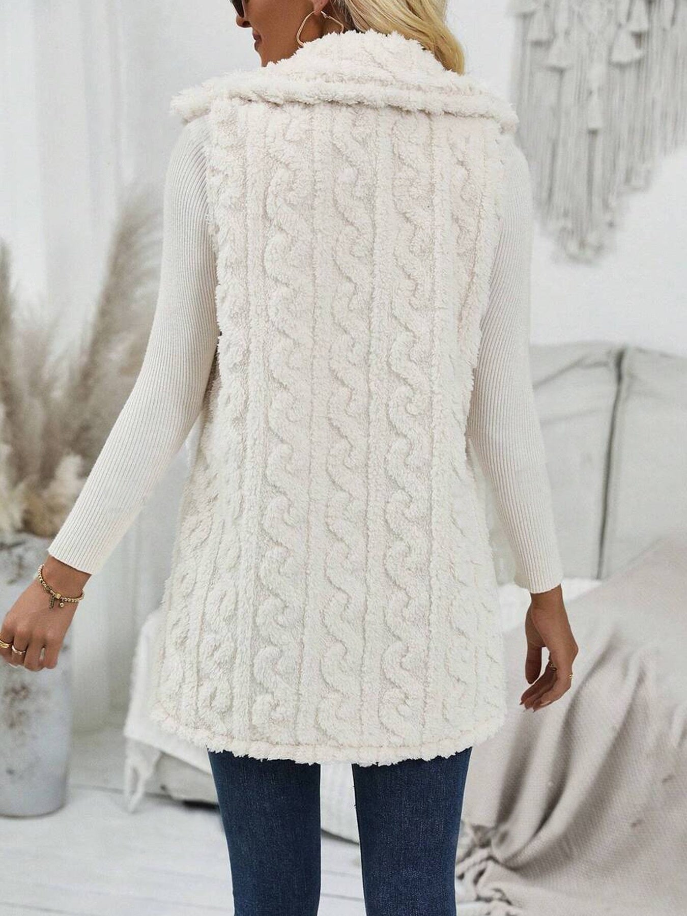PAULINE | Schicke doppelseitige Strickjacke