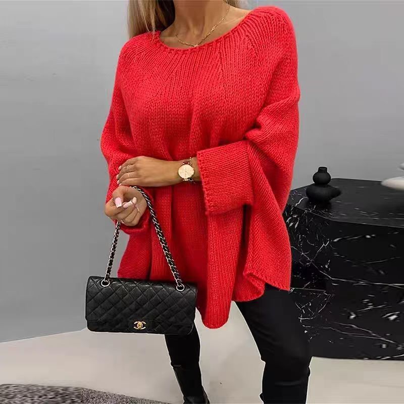 LONA | Gestrickter Cape-Pullover