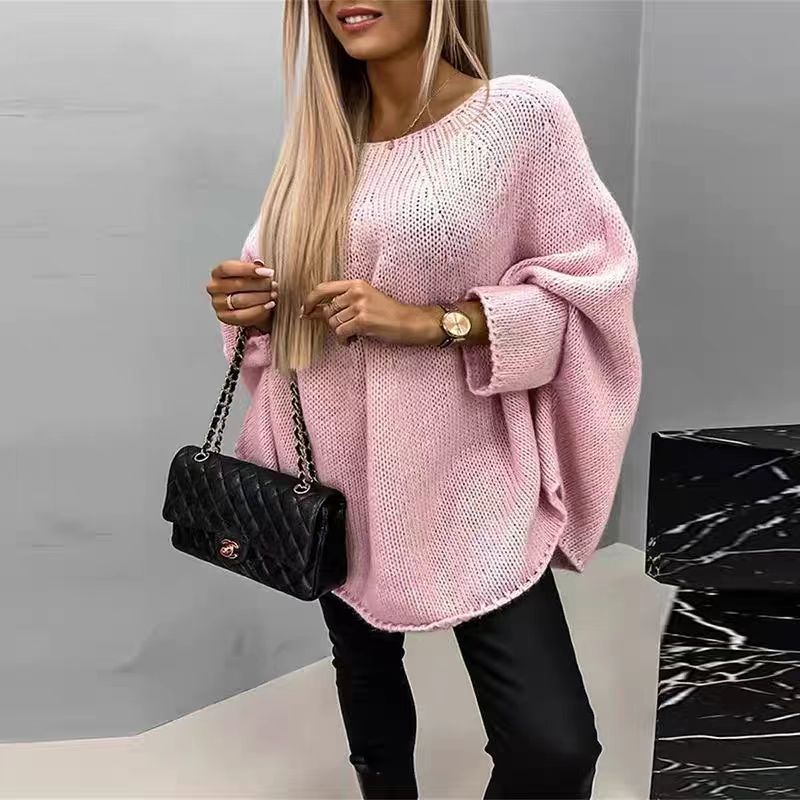 LONA | Gestrickter Cape-Pullover