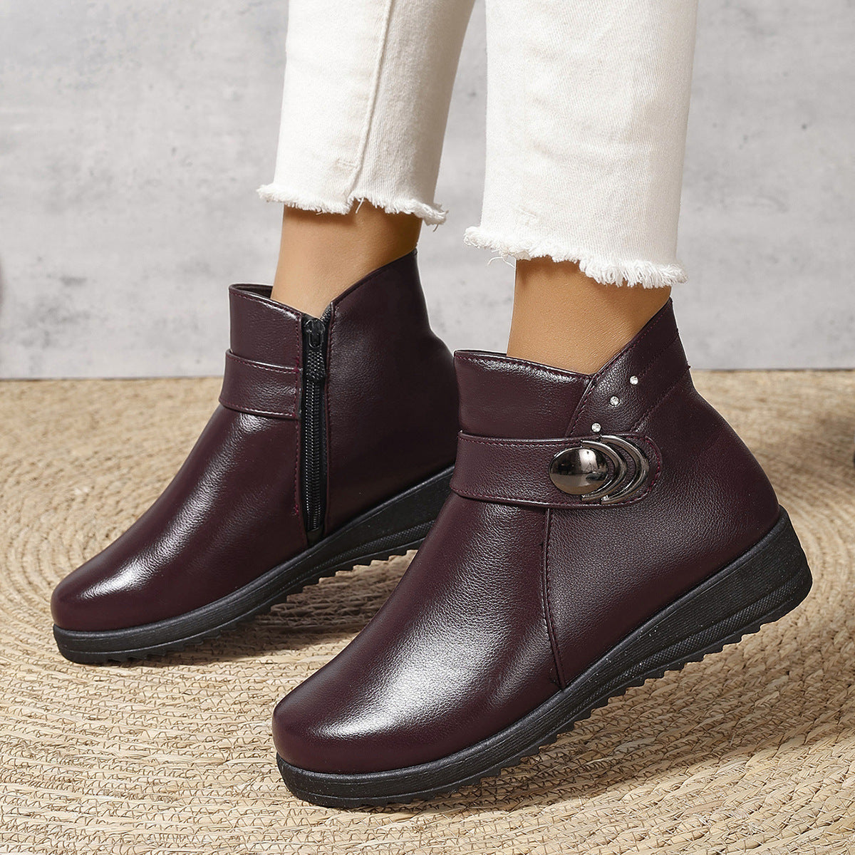 ADELE | Elegante Lederstiefeletten