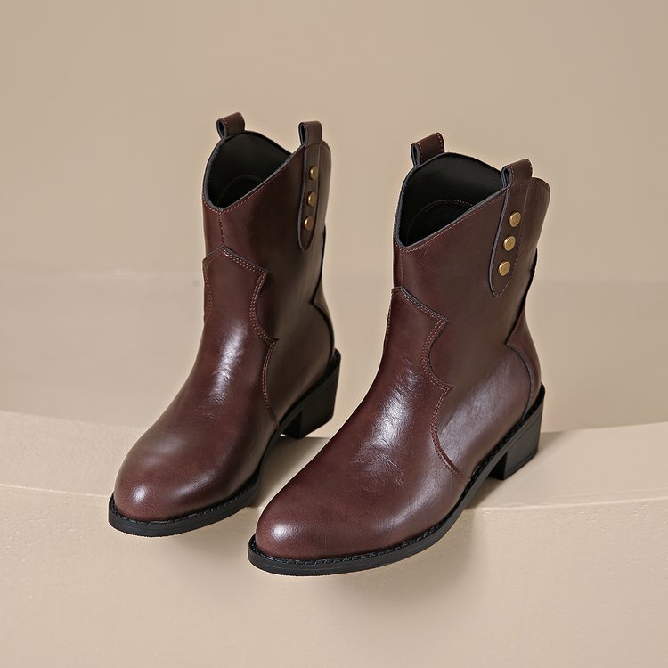 GLÜCKLICH | Elegante spitze Stiefeletten