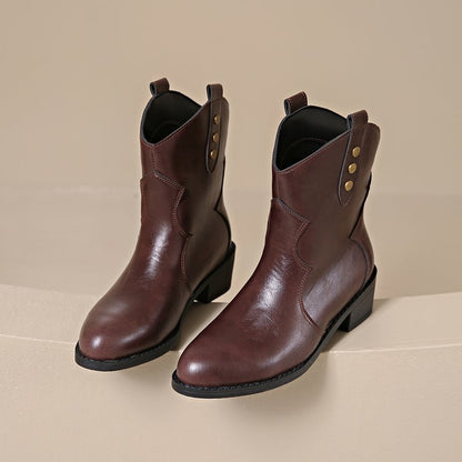 GLÜCKLICH | Elegante spitze Stiefeletten