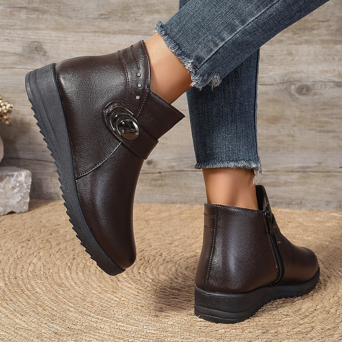 ADELE | Elegante Lederstiefeletten