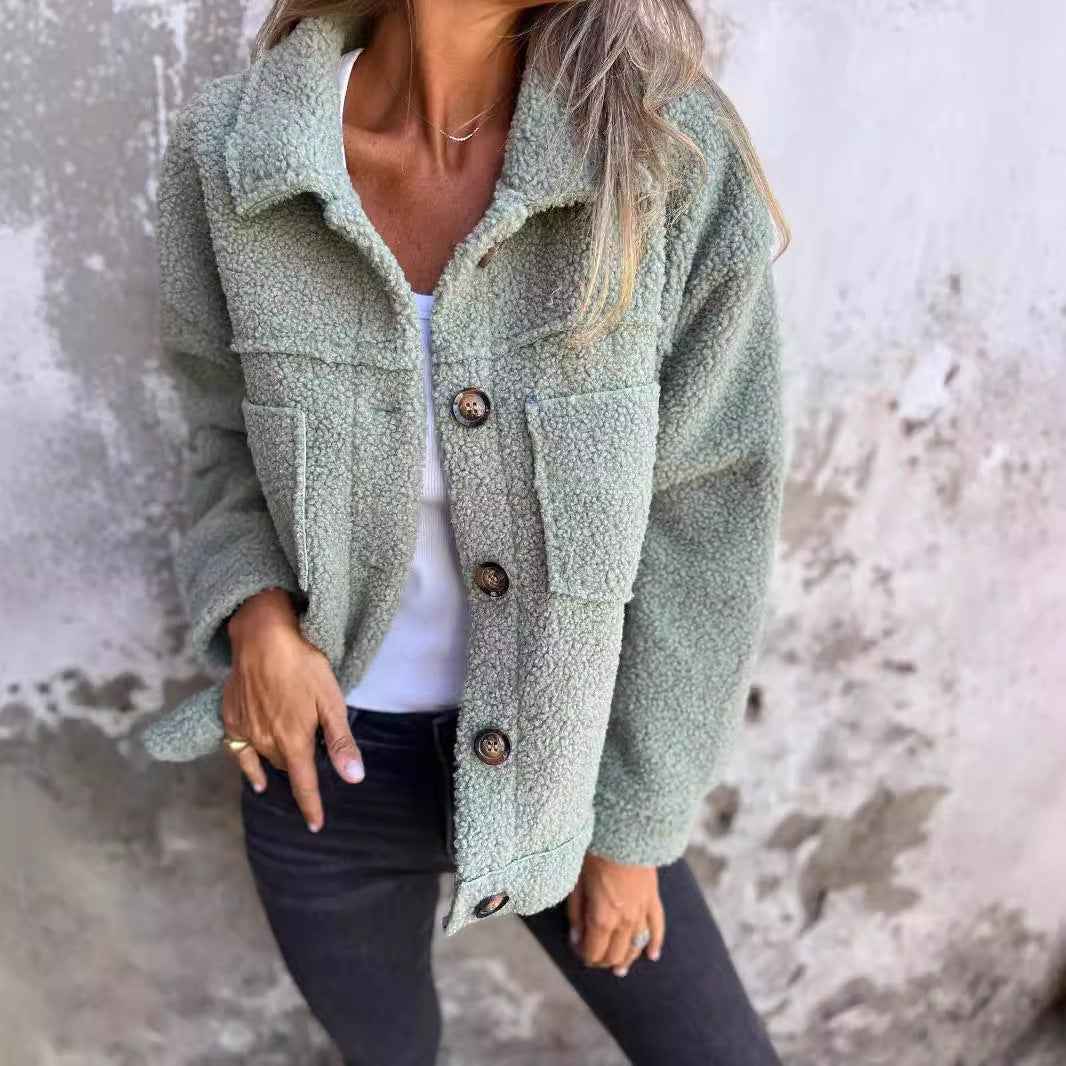 Elisa | Stylische Fleecejacke für den Herbst