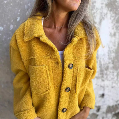 Elisa | Stylische Fleecejacke für den Herbst