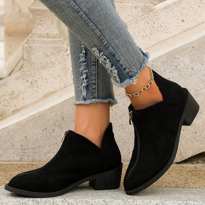 SORA | Stilvolle niedrige Stiefeletten